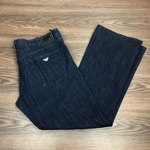 Giorgio Armani Dark Wash Denim Blue Jeans 40x33